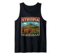 Viaje a Etiopía Herencia etíope, África, Familia de Recuerdos Camiseta sin Mangas