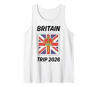 Viaje a Gran Bretaña 2026! Vacaciones británicas a Juego Camiseta sin Mangas