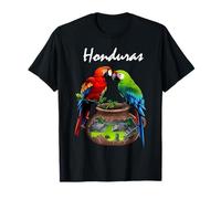 Viaje a Honduras Guacamayo Escarlata Vacaciones en Familia en Honduras Camiseta
