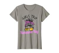 Viaje a Juego para niñas Hanauma Bay Oahu moño desordenado Camiseta