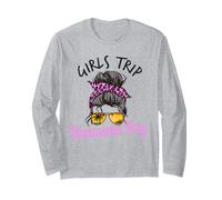 Viaje a Juego para niñas Hanauma Bay Oahu moño desordenado Manga Larga