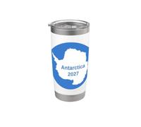 Viaje a la Antártida 2027 Vaso térmico de acero inoxidable de doble pared