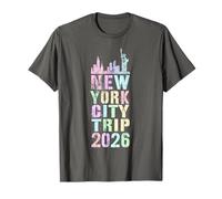 Viaje a la Ciudad de Nueva York para niños 2026 Vacaciones Mamá Papá Sobreviví al Taxi Camiseta