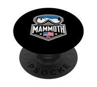 Viaje a la luz de la Luna por Mammoth USA Forest Road PopSockets PopGrip Adhesivo