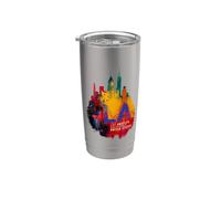 Viaje a Los Ángeles y Estados Unidos Vaso térmico de acero inoxidable de doble pared