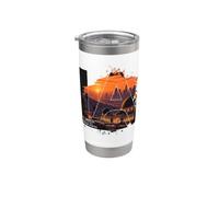 Viaje a Los Ángeles y Estados Unidos Vaso térmico de acero inoxidable de doble pared