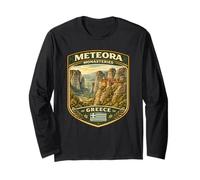 Viaje a Meteora Monasteries a Meteora Helas Grecia Manga Larga