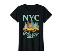 Viaje a Nueva York Chicas 2027 Travel Taxi Nueva York 2027 Camiseta
