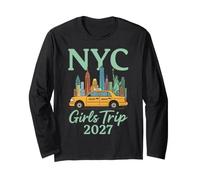 Viaje a Nueva York Chicas 2027 Travel Taxi Nueva York 2027 Manga Larga