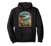 Viaje a Socotra Yemen con Forma de árbol de Sangre de dragón Vintage Sudadera con Capucha