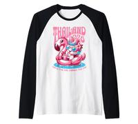 Viaje a Tailandia 2026! Vacaciones a Juego en Tailandia Camiseta Manga Raglan