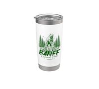 Viaje al aire libre del Parque Nacional Banff a Alberta Vaso térmico de acero inoxidable de doble pared