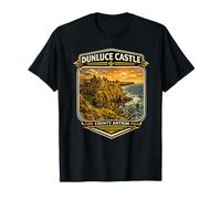 Viaje al Castillo de Dunluce en Irlanda del Norte al Castillo de Dunluce Camiseta