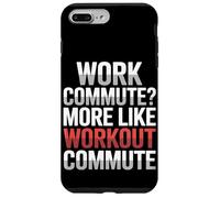 ¿Viaje al trabajo? Más como entrenamiento Viaje en bicicleta Carcasa para iPhone 7 Plus/8 Plus