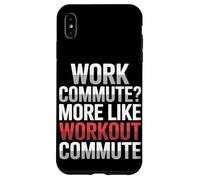 ¿Viaje al trabajo? Más como entrenamiento Viaje en bicicleta Carcasa para iPhone XS Max