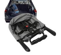 Viaje Booster Seat | Sit Up Booster silla para mesa de comedor, plegable portátil viaje alta silla con ith mesa de comedor para el hogar viaje
