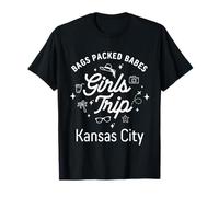 Viaje Chicas Babes Vacaciones Viajes Kansas City Camiseta