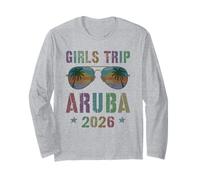 Viaje Chicas Vintage Aruba 2026 Viajes Vacaciones Manga Larga