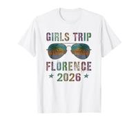 Viaje Chicas Vintage Florencia 2026 Vacay Holiday Travel Camiseta