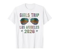 Viaje Chicas Vintage LOS ÁNGELES 2026 Vacaciones Vacaciones Vacaciones Camiseta