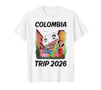 Viaje Colombia 2026! Medellín Vacaciones Colombianas Camiseta