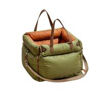 Viaje cómodo del Asiento de Coche Torno Paseo Animal doméstico Invierno(Green)
