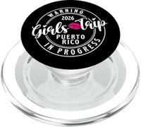 Viaje de Advertencia para niñas en Curso Puerto Rico 2026 - Vacaciones PopSockets PopGrip para MagSafe