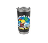 Viaje de aniversario de esposo y esposa desde 2018 Bolivia Vaso térmico de acero inoxidable de doble pared