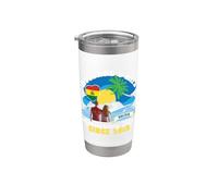 Viaje de aniversario de esposo y esposa desde 2018 Bolivia Vaso térmico de acero inoxidable de doble pared