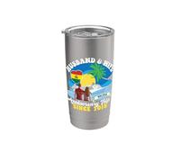 Viaje de aniversario de esposo y esposa desde 2018 Bolivia Vaso térmico de acero inoxidable de doble pared