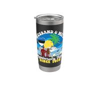 Viaje de aniversario de marido y mujer desde 2018 Estonia Vaso térmico de acero inoxidable de doble pared