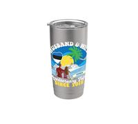Viaje de aniversario de marido y mujer desde 2018 Estonia Vaso térmico de acero inoxidable de doble pared