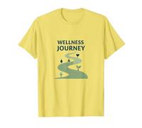 Viaje de Bienestar: Camino Consciente hacia la Salud y el Equilibrio Camiseta, Hombre, Limón, 3XL