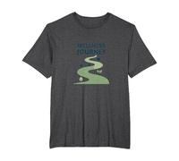 Viaje de Bienestar: Camino Consciente hacia la Salud y el Equilibrio Camiseta, Hombre Tallas Grandes, Jaspeado Oscuro, 6X Alto