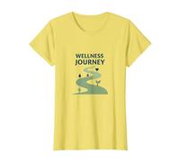 Viaje de Bienestar: Camino Consciente hacia la Salud y el Equilibrio Camiseta, Mujer, Limón, XXL