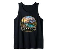 Viaje de Campamento Natural al Parque Nacional Banff Camiseta sin Mangas