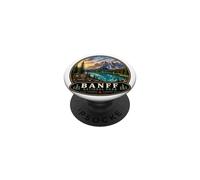Viaje de Campamento Natural al Parque Nacional Banff PopSockets PopGrip Adhesivo
