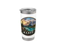 Viaje de campamento natural al Parque Nacional Banff Vaso térmico de acero inoxidable de doble pared