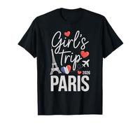 Viaje DE Chica Linda PARÍS 2026 Viaje Sassy Vacay Familia Bestie Camiseta