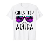 Viaje de Chicas 2026 Aruba Caribbean Womens Weekend Summer Camiseta
