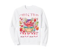 Viaje de Chicas 2026 Cócteles al Atardecer en la Playa Tropical Sudadera