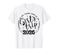 Viaje de Chicas 2026 Vacaciones de Fin de Semana para Mujeres, Chicas Divertidas Camiseta