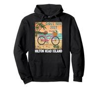 Viaje de Chicas 2027 Vacaciones en Hilton Head Island Sudadera con Capucha