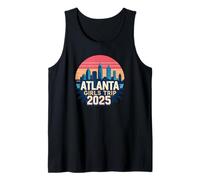 Viaje de chicas a Atlanta 2025 Recuerdo de vacaciones en el sur de Georgia Camiseta sin Mangas
