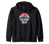 Viaje de chicas a Atlanta 2025 Recuerdo de vacaciones en el sur de Georgia Sudadera con Capucha