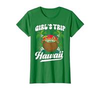 Viaje De Chicas A Hawai Bonito Chica Amigos Viaje De Chicas Camiseta, Mujer, Verde Kelly, XS