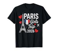 Viaje DE Chicas A PARÍS Vintage 2026 Vacay Modo De Vuelo De Vacaciones Camiseta