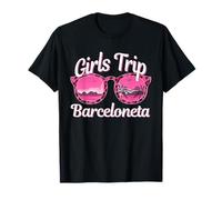 Viaje de Chicas Barceloneta España Despedida de Soltera Viaje de Mujeres Camiseta