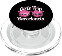 Viaje de Chicas Barceloneta España Despedida de Soltera Viaje de Mujeres PopSockets PopGrip para MagSafe