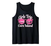 Viaje de Chicas Corn Island Bachelorette Viaje de Mujeres Camiseta sin Mangas
